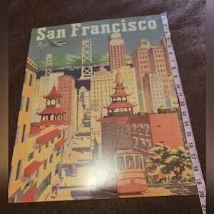 Metal Sign San Francisco Presidio Market 20x16